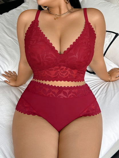 Women's Plus Size Sexy Lingerie Set