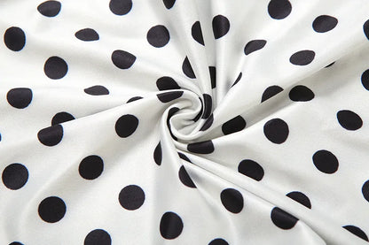 Polka Dot Letter Print 2 Piece Set