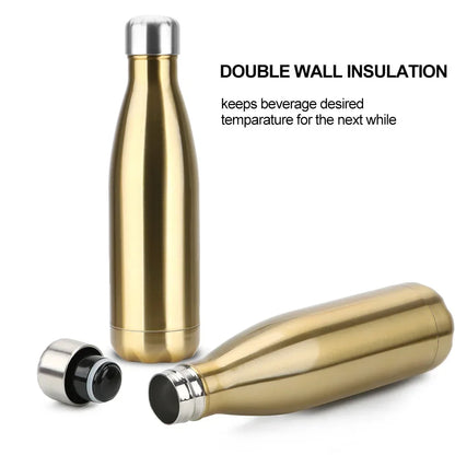 500ml Stainless Steel Water Bottle Cola Water Beer Thermos For Sport Bottles Double-Wall Insulated Vacuum Flask BPA Free Thermos