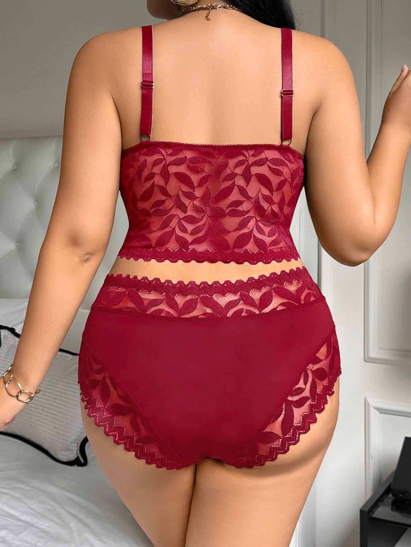 Women's Plus Size Sexy Lingerie Set