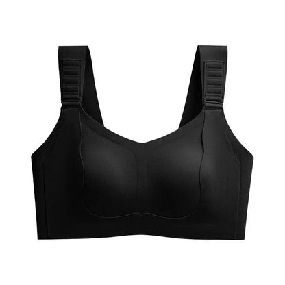 Plus Size Women Seamless Lingerie Adjustable Strap