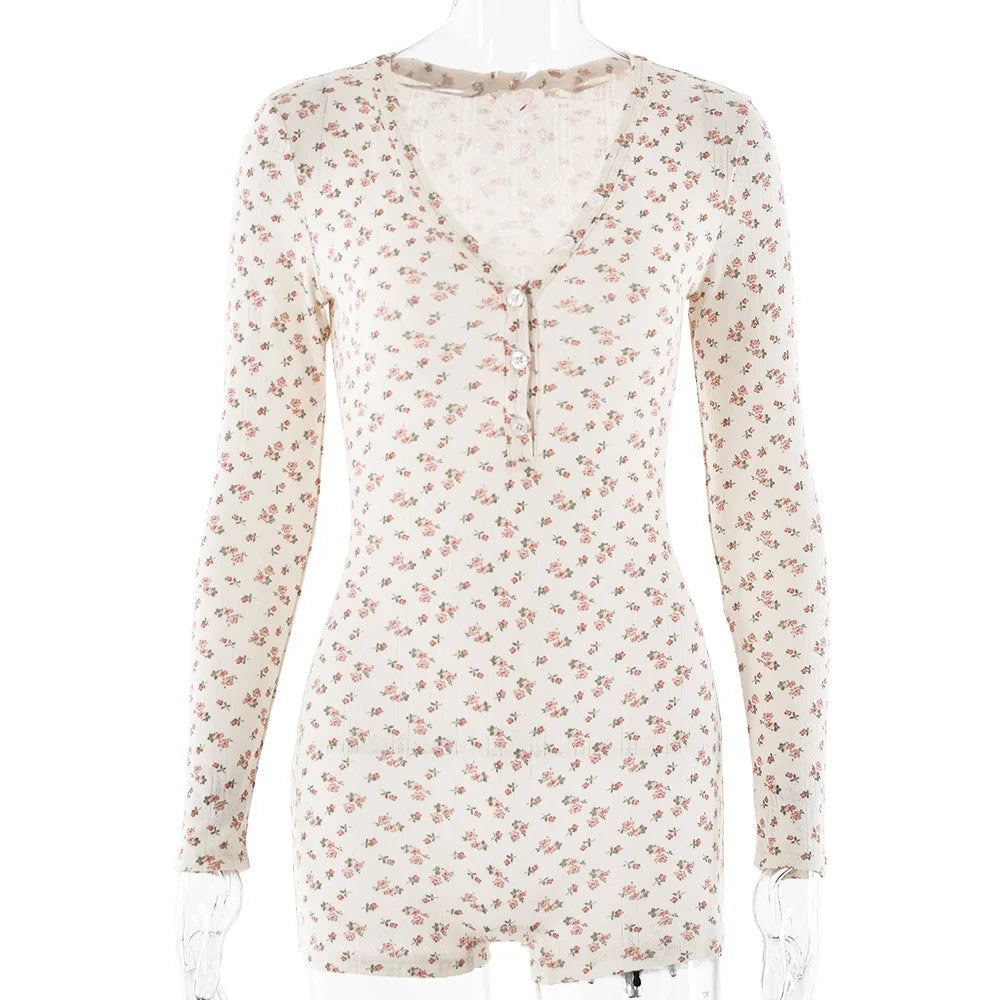 V Neck Button Half Cardigan High Waist Straight Pants