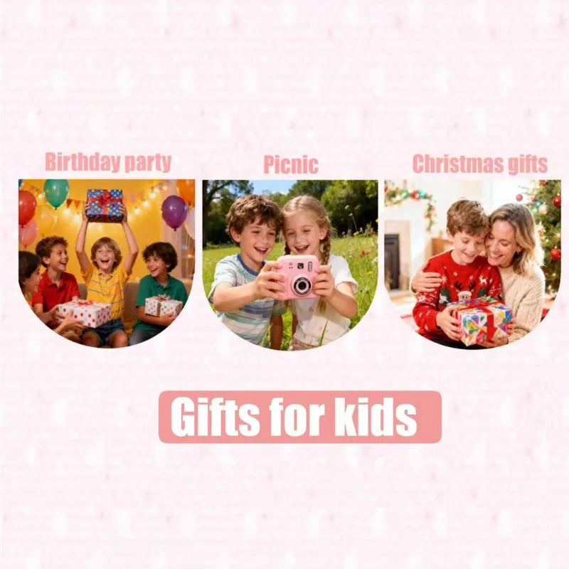 Children's Polaroid print camera