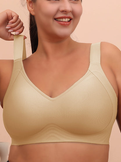 Big breasted sleeping bra for women 6XL without steel