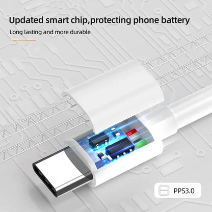 Original Xiaomi 120W USB Type-C Cable – 6A 67W Turbo Fast Charging