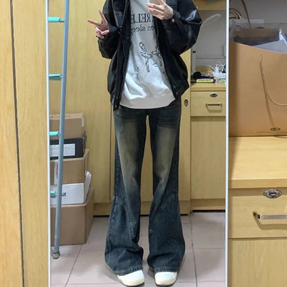 Dark Wash Denim Pants