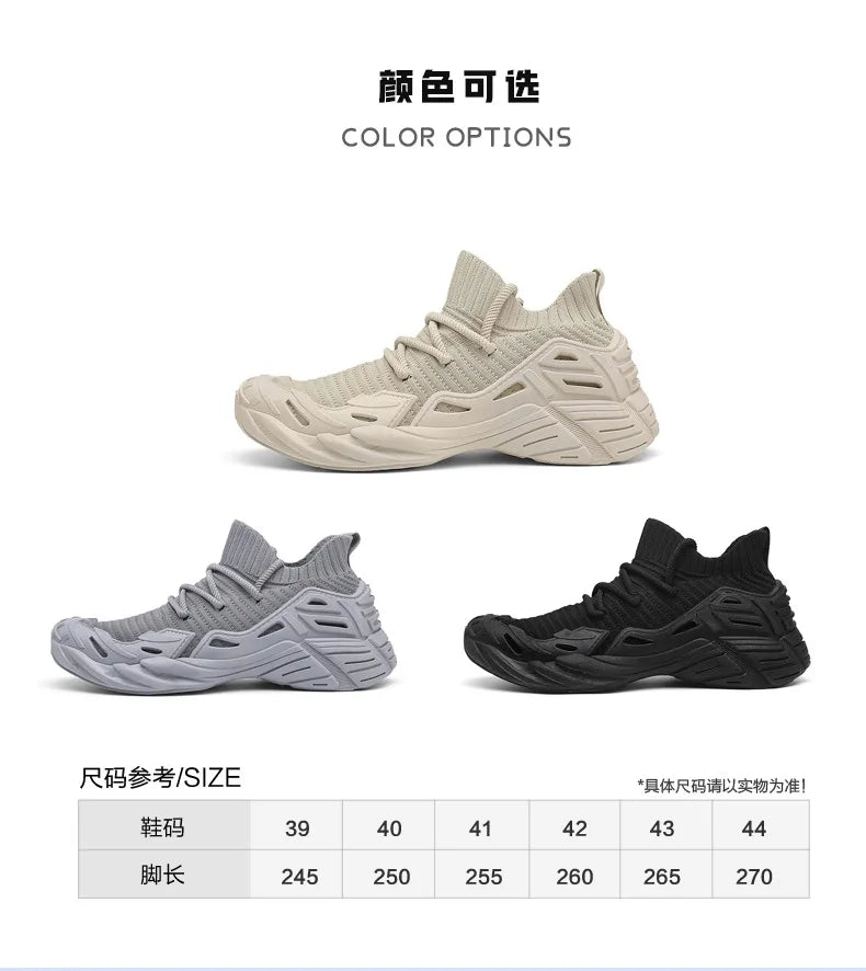 Unisex Fashion Blade Sole Sneakers