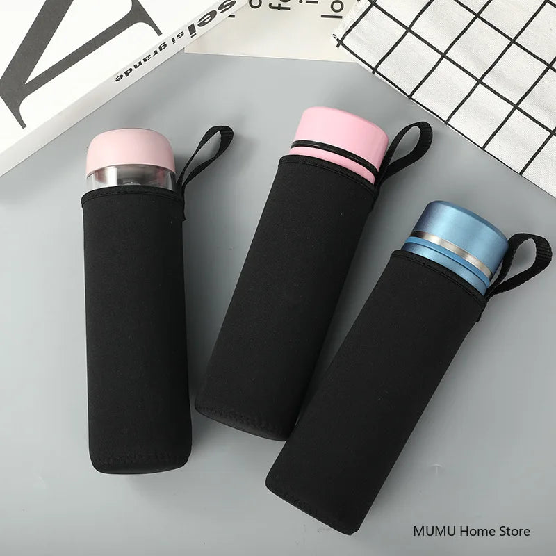 750ML – 1500ML Sports Water Bottle Sleeve – Neoprene Insulated Holder Bag