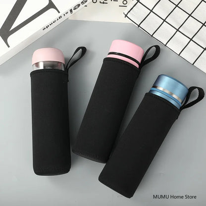 750ML – 1500ML Sports Water Bottle Sleeve – Neoprene Insulated Holder Bag