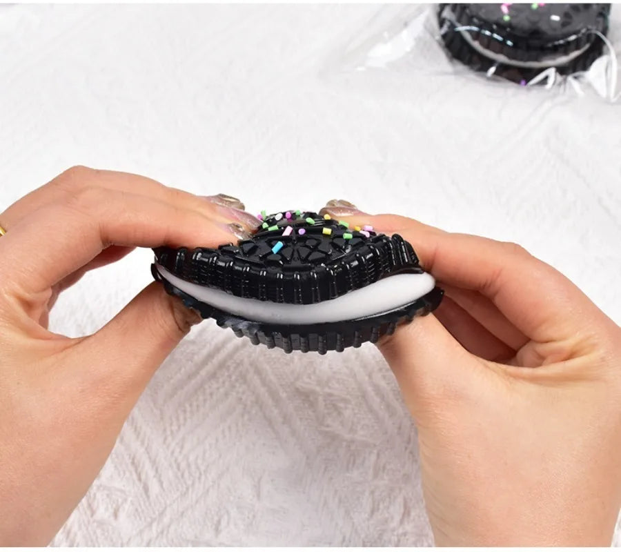 Simulated Ultra-Soft Sandwich Cookies Squishy Toy