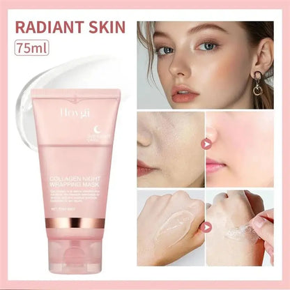 Collagen Night Mask – Korean Wrapping Gel for Moisture, Firmness & Radiant Skin (75ml)