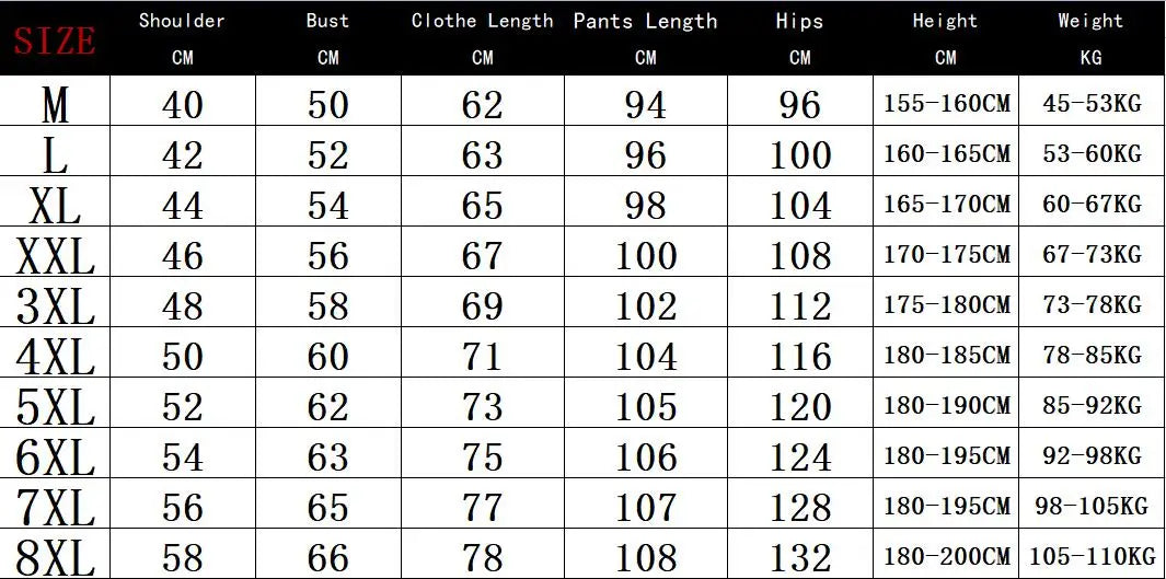 Men Clothing 2 Pieces Sets