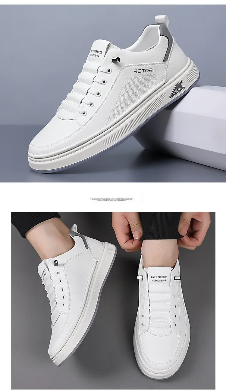Leather Breathable Casual Shoes