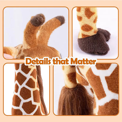 30-80cm Plush Toys Simulation Giraffe Stuffed Animal Doll Children‘s Christmas Gift Giraffe Birthday Room Decor Doll Kids Gift