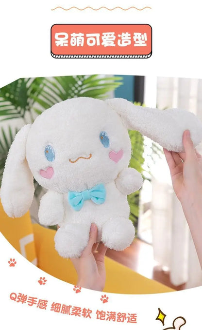 Cinnamoroll Plush Toys Cartoon Big Ear Dog Doll Little White Dog Toy Gives Best Friend Girl Sleep Pillow Decoration Plush Doll