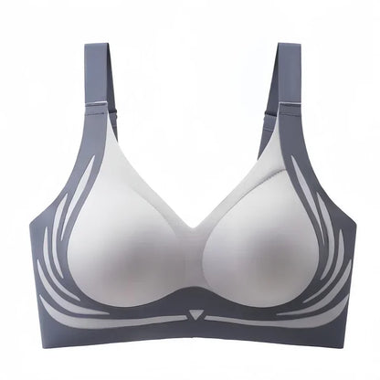 Women's Plus Size Seamless Bra Wide Adjustable Straps