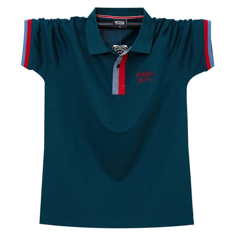 Cotton Polo Shirt Men