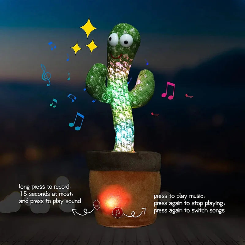 Dancing Cactus Talking Cactus Baby Toys