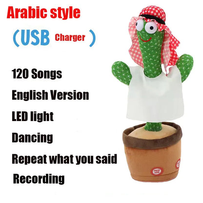 Dancing Cactus Talking Cactus Baby Toys