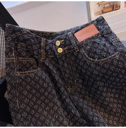 Black Denim Pants