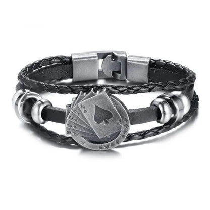 Woven Leather Bracelet