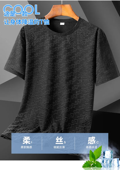 T Shirt Men Ice Quick-drying
