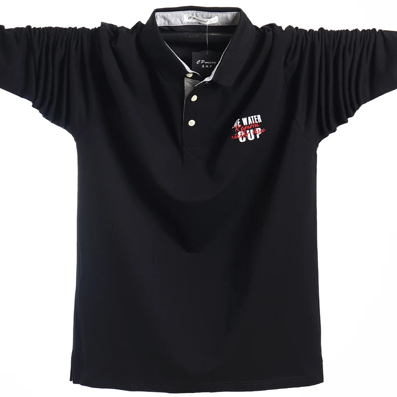 Men's Polo Shirt Long Sleeves