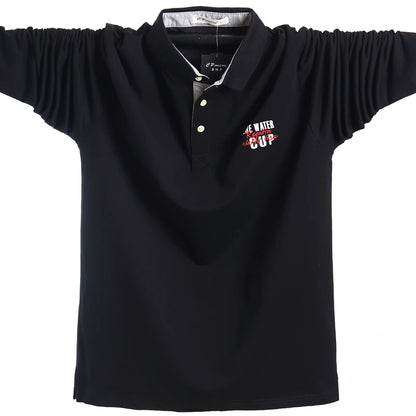 Men's Polo Shirt Long Sleeves