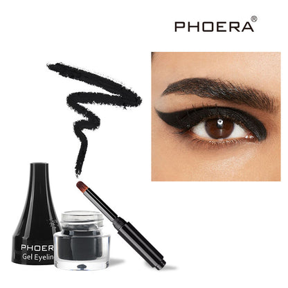 PHOERA Ten-Color Eyeliner – Long-Lasting Precision Liquid Eyeliner Pen, Available in 10 Bold Shades