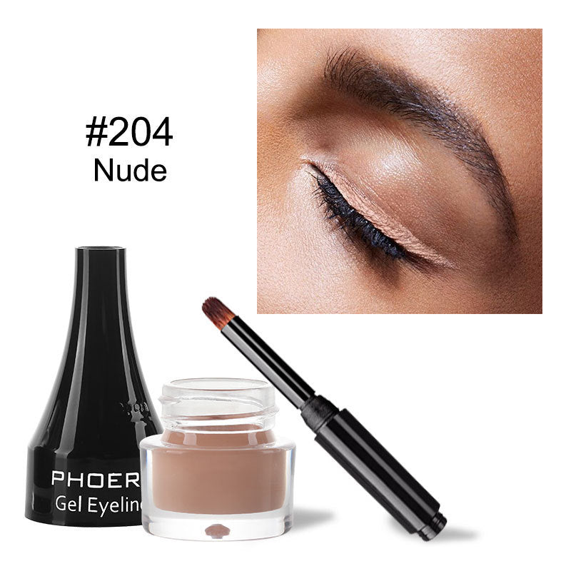 PHOERA Ten-Color Eyeliner – Long-Lasting Precision Liquid Eyeliner Pen, Available in 10 Bold Shades