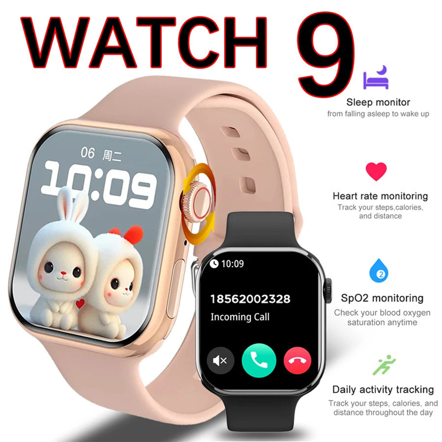 Bluetooth Calling Sports Smartwatch – Heart Rate & Sleep Monitoring Fitness Tracker with Smart Reminders and TFT Touch Screen