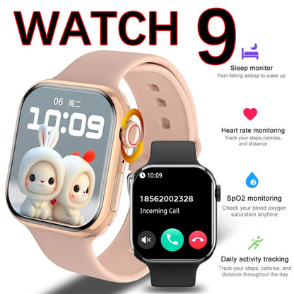 Bluetooth Calling Sports Smartwatch – Heart Rate & Sleep Monitoring Fitness Tracker with Smart Reminders and TFT Touch Screen
